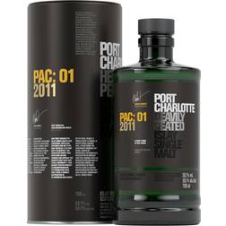 Bruichladdich Port Charlotte PAC:01 2011 Single Malt Whisky 56.1% 70 cl